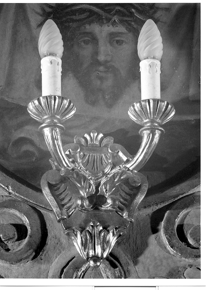 lampada - a muro - ambito veneto (sec. XX)