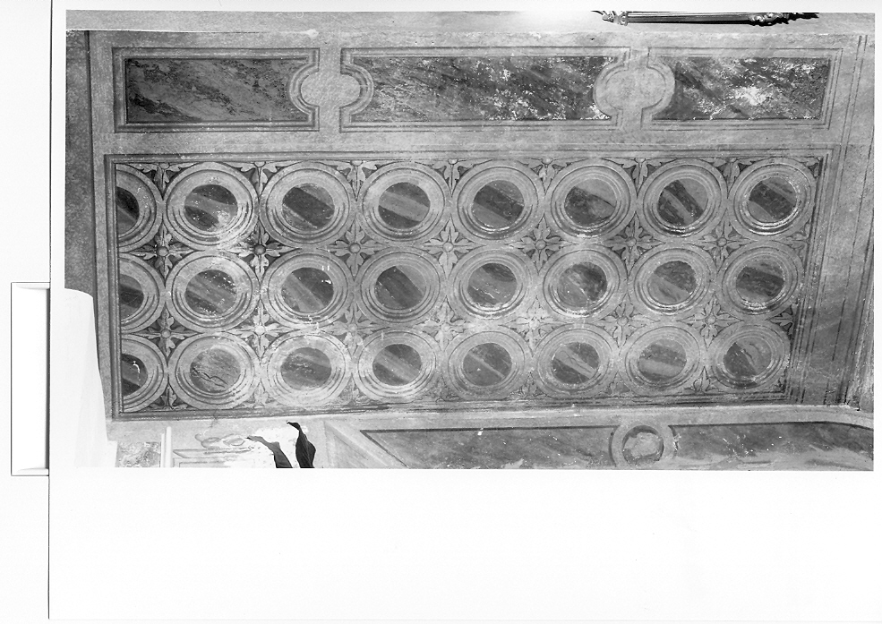 motivi decorativi vegetali stilizzati (dipinto) di Zanfrognini Carlo (sec. XX)