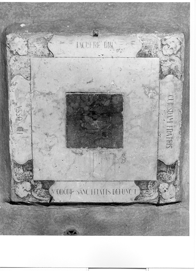 lapide tombale - ambito veneto (sec. XVI)