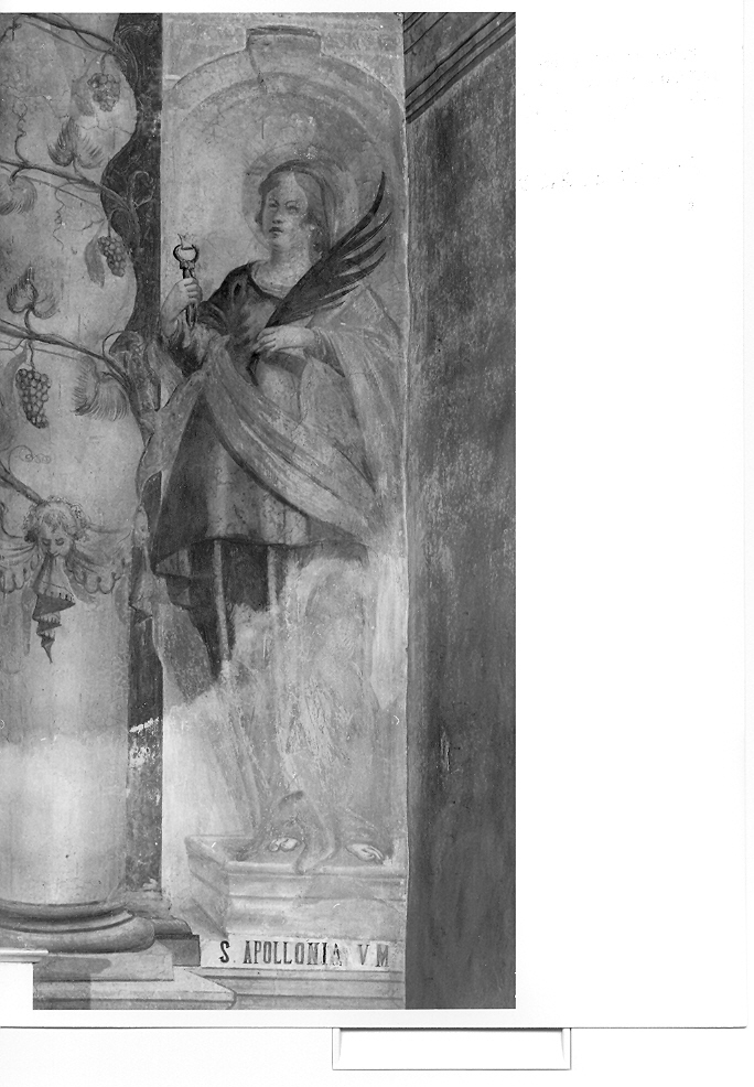 Sant'Apollonia (dipinto, elemento d'insieme) - ambito veneto (sec. XVII)
