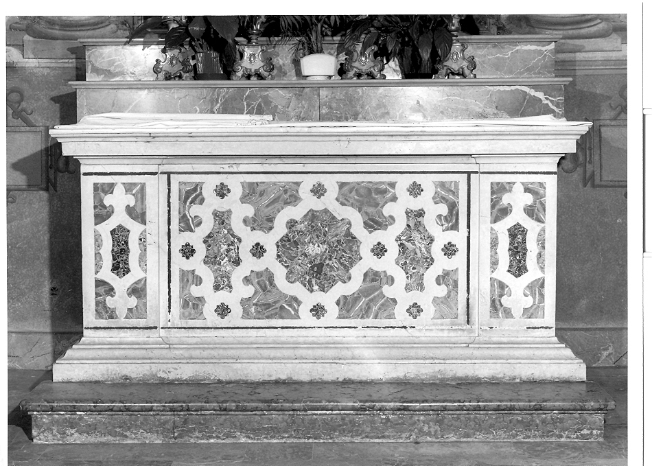 mensa d'altare - ambito veneto (sec. XVII)