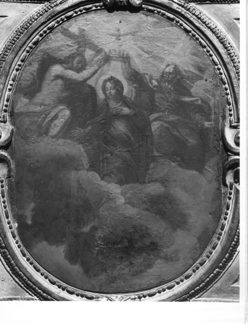 incoronazione di Maria Vergine (dipinto, elemento d'insieme) di Bertanza Andrea (sec. XVII)