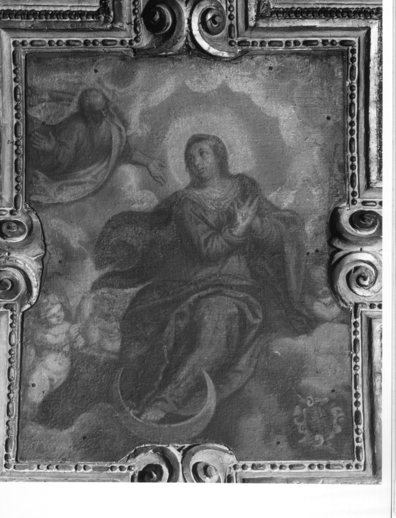 Immacolata Concezione (dipinto, elemento d'insieme) di Bertanza Andrea (sec. XVII)