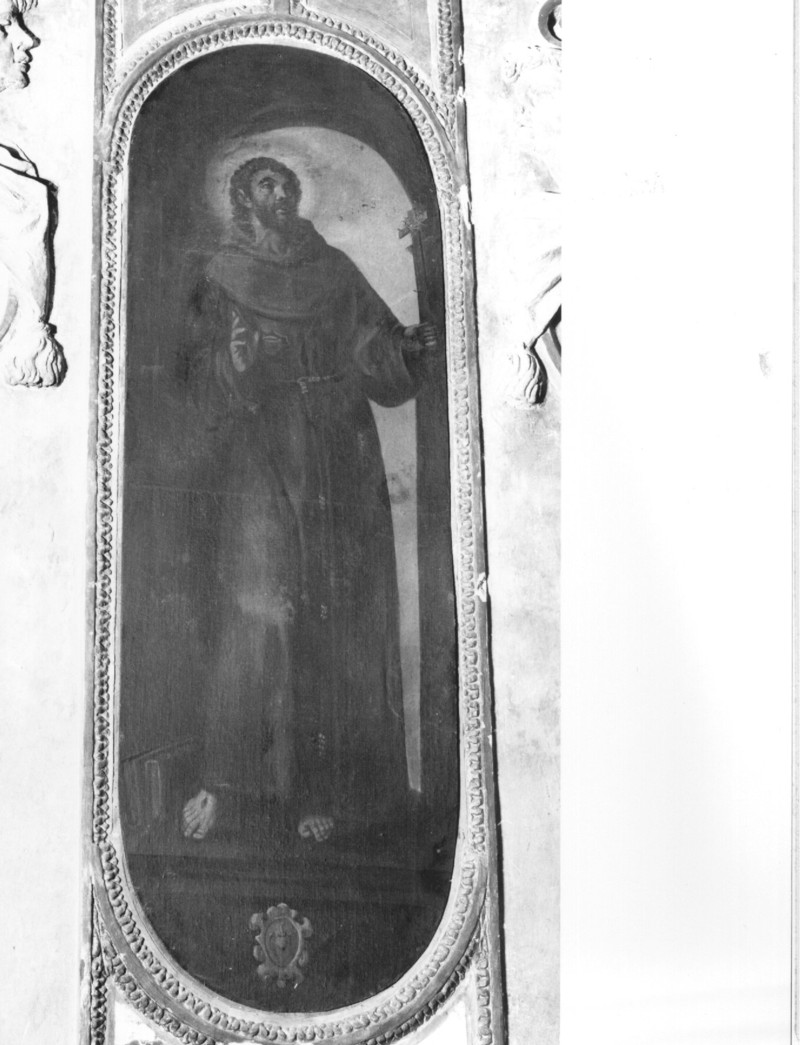 San Francesco d'Assisi (dipinto, elemento d'insieme) di Bertanza Andrea (sec. XVII)