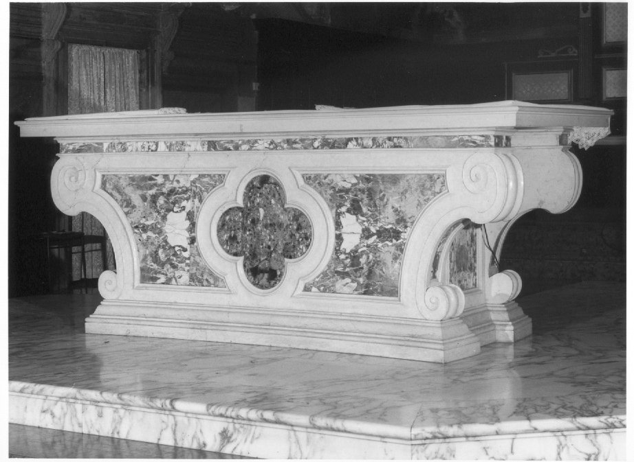 mensa d'altare - ambito veneto (sec. XVIII)