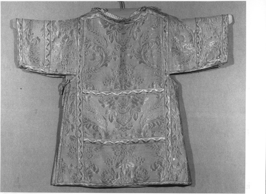 tunicella, elemento d'insieme - ambito veneto (sec. XIX)