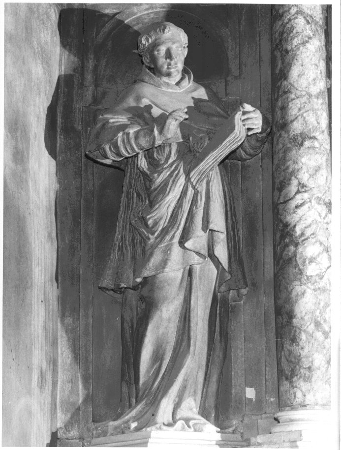 Santo francescano (statua) - ambito veneto (sec. XVIII)