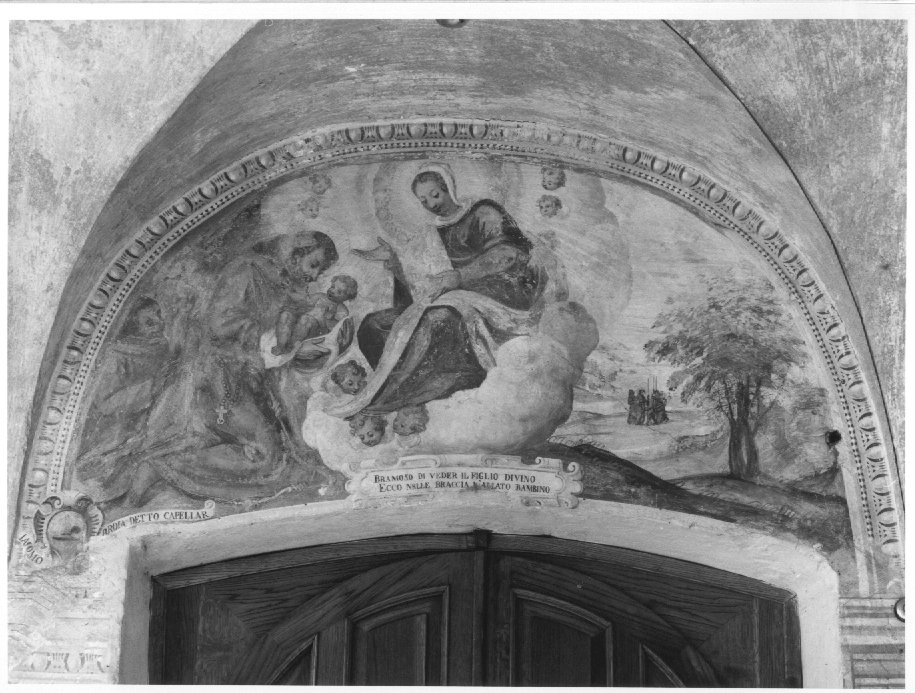 storie della vita di Sant'Antonio (dipinto, elemento d'insieme) di Muttoni Domenico il Giovane (attribuito) (sec. XVII)