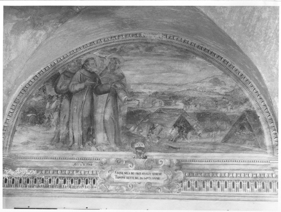 storie della vita di Sant'Antonio (dipinto, elemento d'insieme) di Muttoni Domenico il Giovane (attribuito) (sec. XVII)