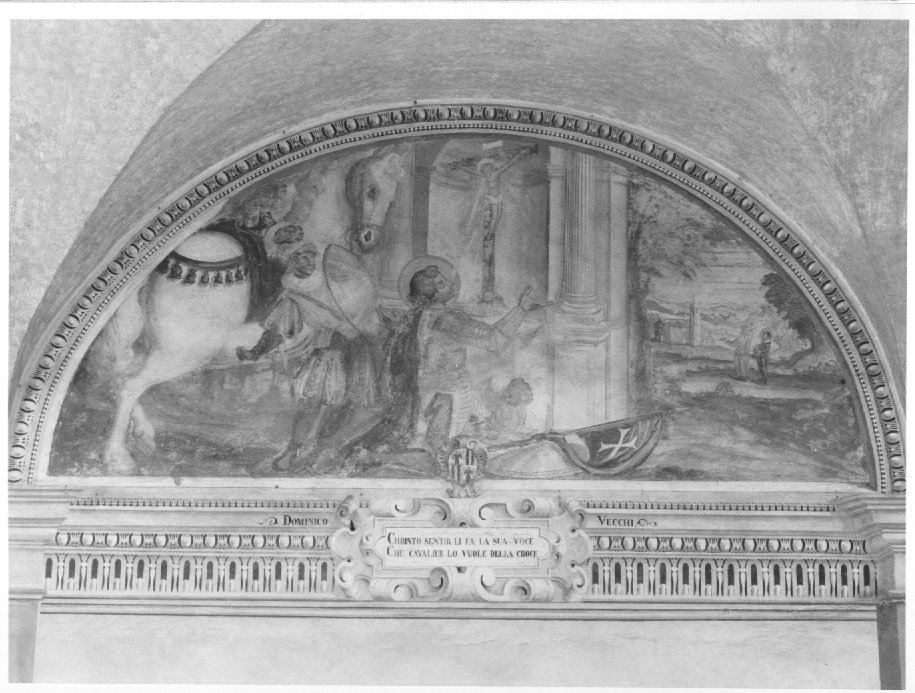 storie della vita di Sant'Antonio (dipinto, elemento d'insieme) di Muttoni Domenico il Giovane (attribuito) (sec. XVII)