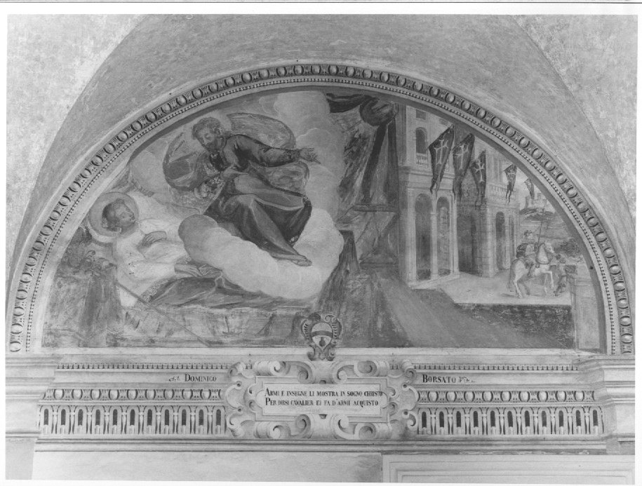 storie della vita di Sant'Antonio (dipinto, elemento d'insieme) di Muttoni Domenico il Giovane (attribuito) (sec. XVII)