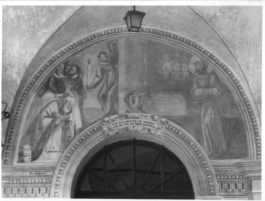storie della vita di Sant'Antonio (dipinto, elemento d'insieme) di Muttoni Domenico il Giovane (attribuito) (sec. XVII)