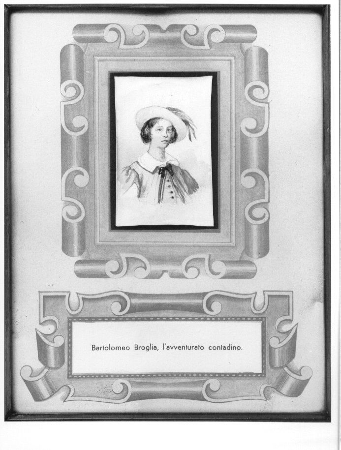 Bartolomeo Broglia, l'avventurato contadino (dipinto, elemento d'insieme) - ambito veronese (sec. XX)