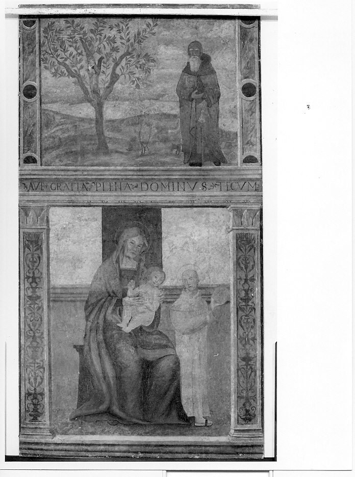 Madonna in trono con Bambino (dipinto) - ambito veneto (sec. XVI)