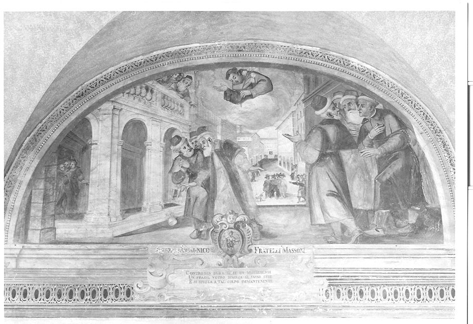 storie della vita di Sant'Antonio (dipinto, elemento d'insieme) di Muttoni Domenico il Giovane (sec. XVII)