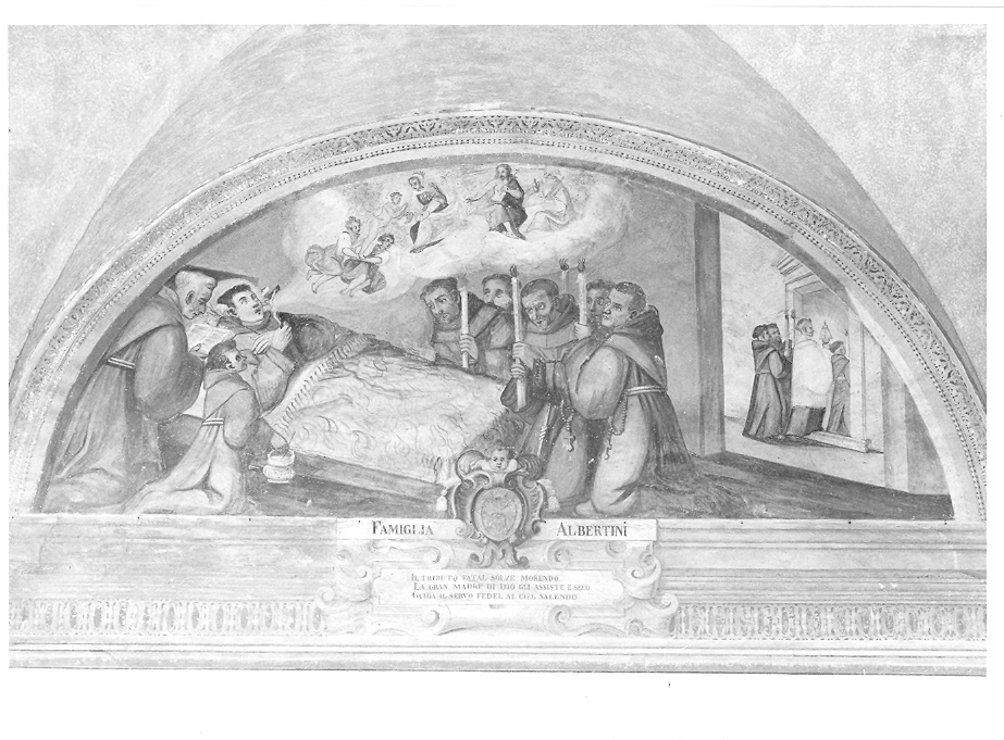 storie della vita di Sant'Antonio (dipinto, elemento d'insieme) di Muttoni Domenico il Giovane (sec. XVII)