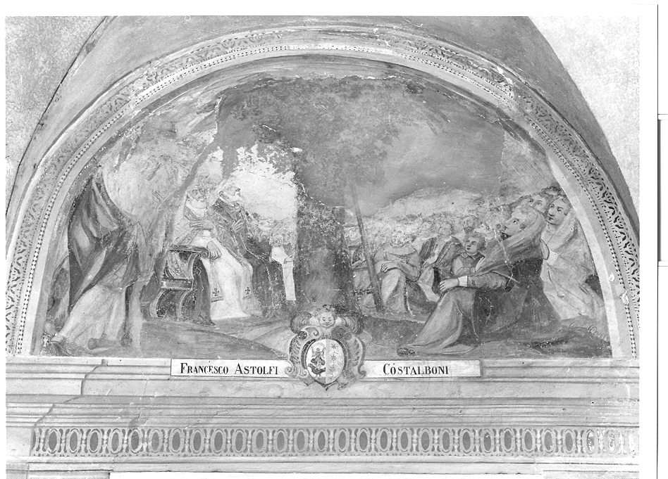 storie della vita di Sant'Antonio (dipinto, elemento d'insieme) di Muttoni Domenico il Giovane (sec. XVII)