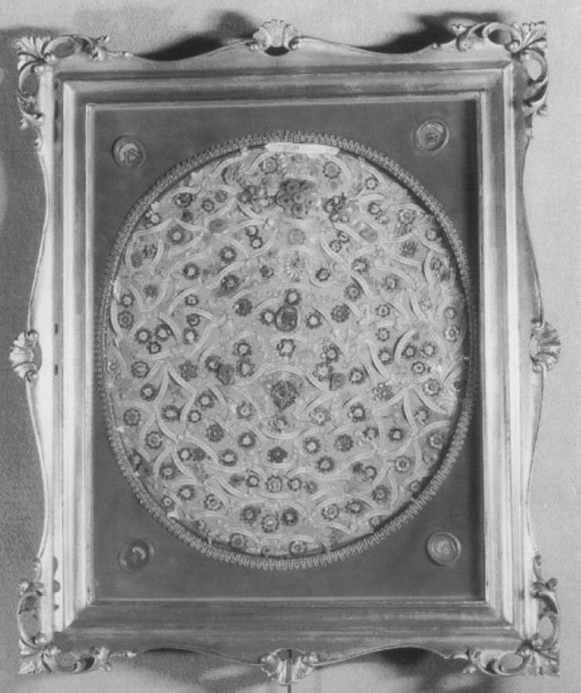 reliquiario - a tabella - manifattura veneta (seconda metà sec. XIX)