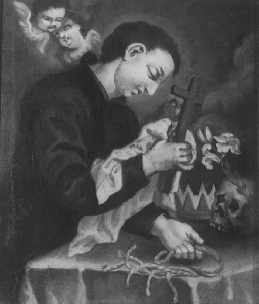 San Luigi Gonzaga (dipinto) - ambito lombardo, ambito veneto (sec. XIX)