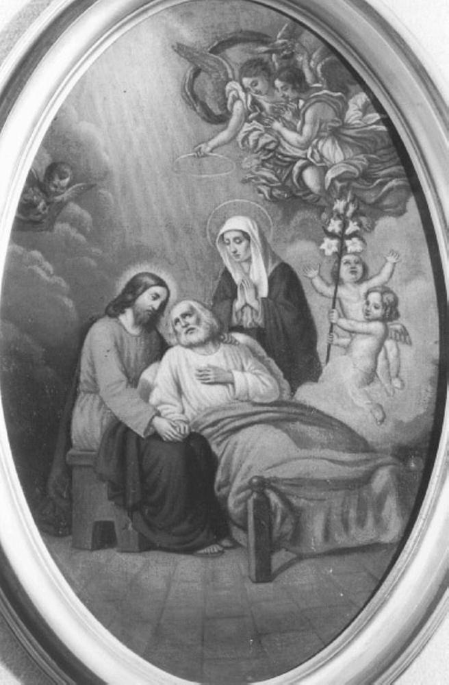 morte di San Giuseppe (dipinto) - ambito veronese (sec. XIX)