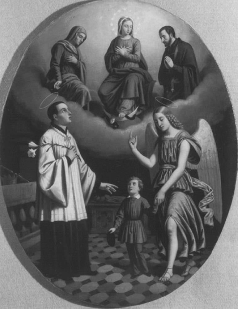 Madonna Immacolata e Santi (dipinto) - ambito veronese (seconda metà sec. XIX)