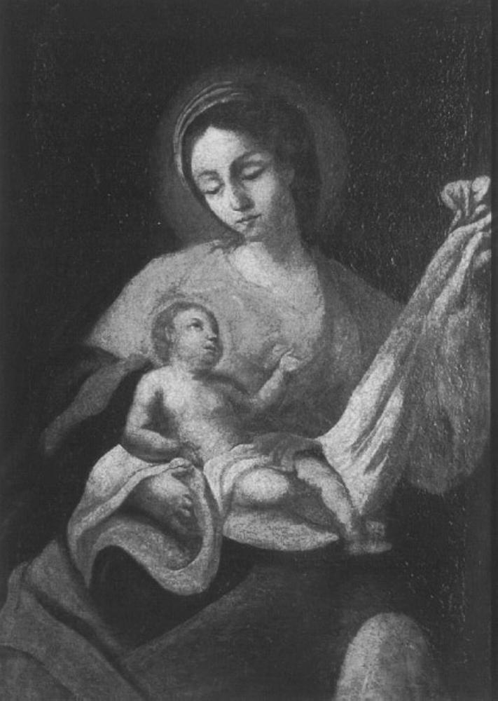 Madonna con Bambino (dipinto) - ambito veneto (sec. XIX)