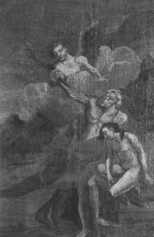 sacrificio di Isacco (dipinto) - ambito veneto (sec. XVIII)