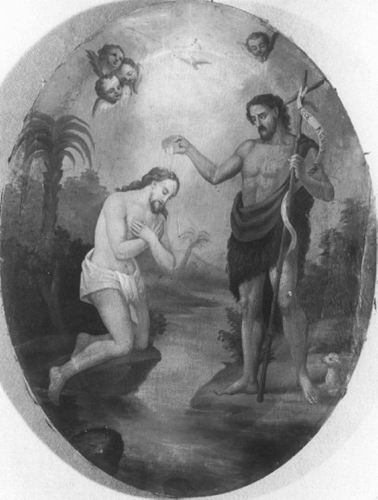 battesimo di Cristo (dipinto) - ambito veronese (sec. XIX)