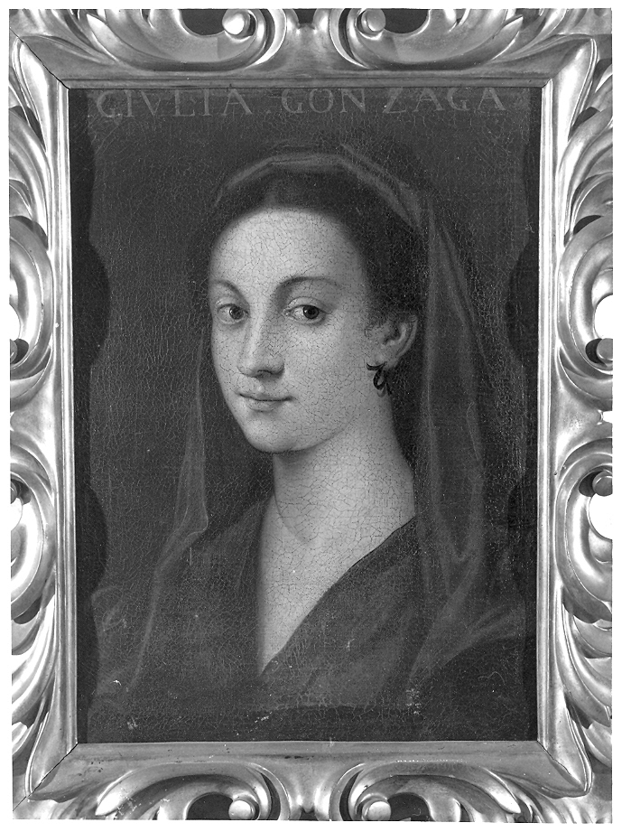 Ritratto di Giulia Gonzaga, ritratto di donna (dipinto, opera isolata) - ambito veneto (metà sec. XVI)