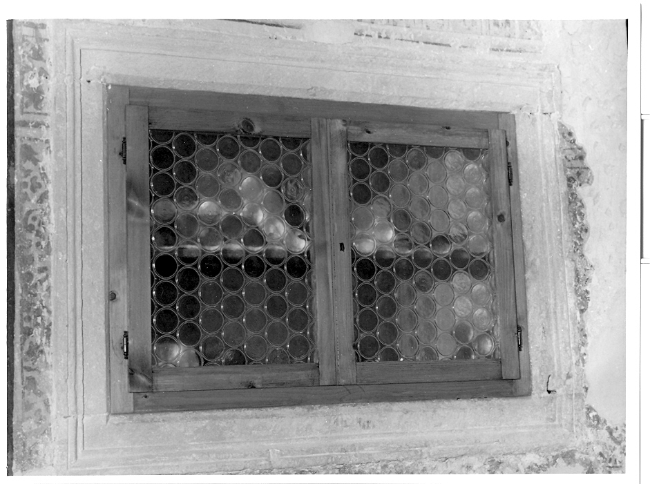 mostra di finestra - ambito veneto (sec. XVIII)