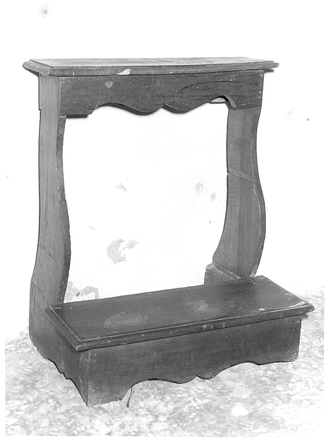 inginocchiatoio - ambito veneto (sec. XIX)