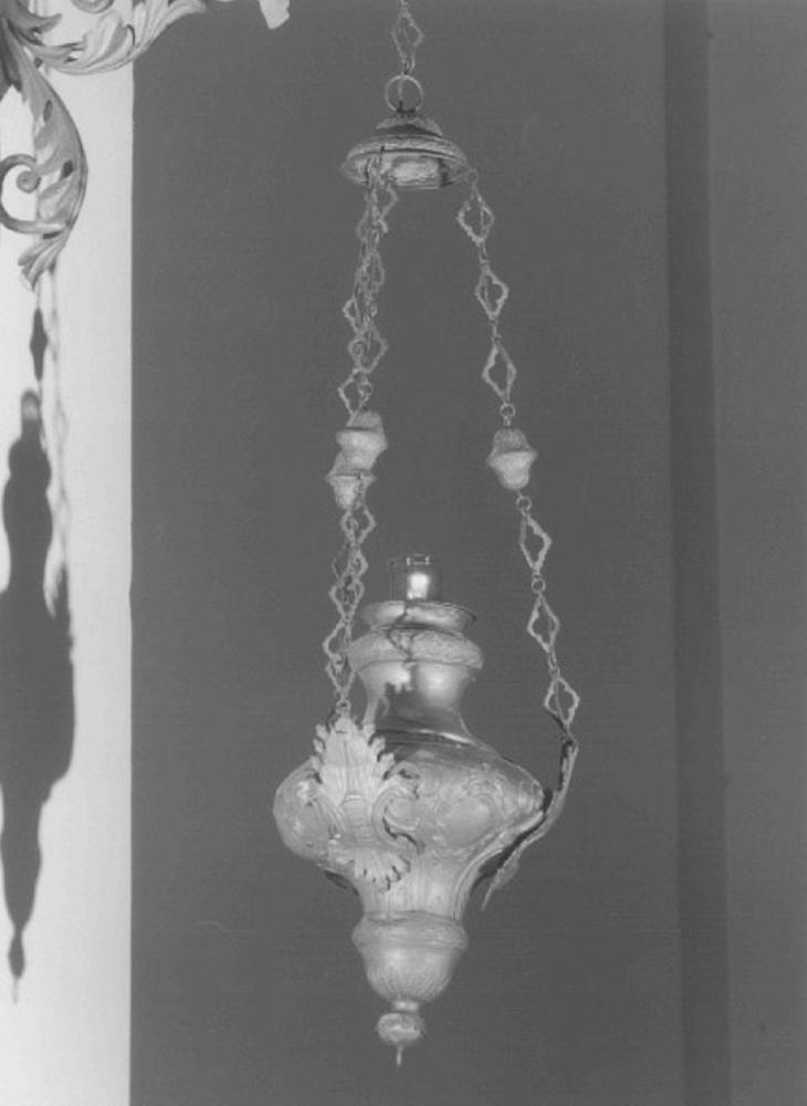 lampada pensile - ambito veneto (sec. XIX)