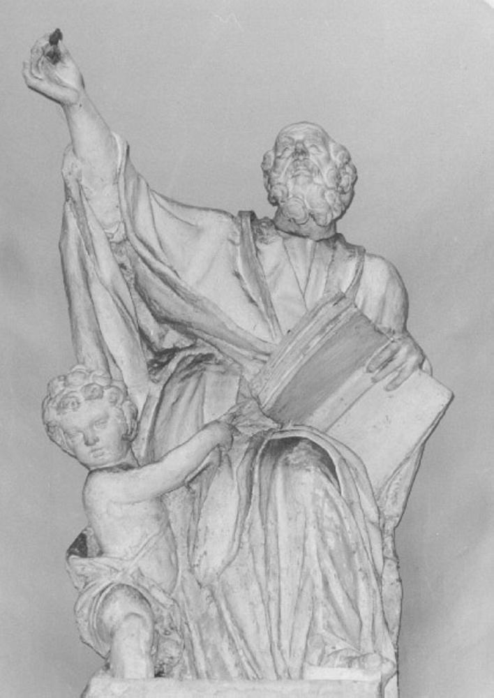 San Matteo Evangelista (statua, elemento d'insieme) - ambito veronese (sec. XX)