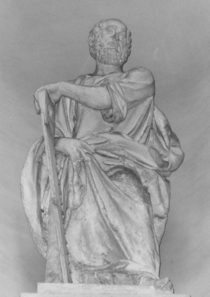 Santo (statua, elemento d'insieme) - ambito veronese (sec. XX)