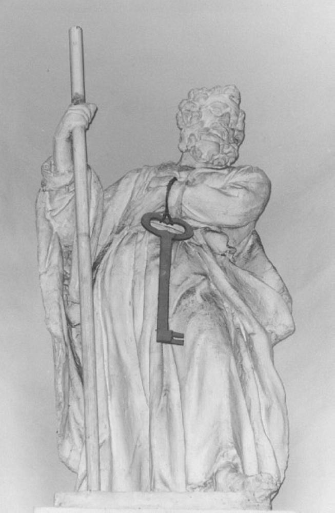 San Pietro Apostolo (statua, elemento d'insieme) - ambito veronese (sec. XX)