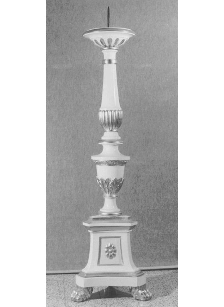 candelabro - ambito veronese (sec. XIX)