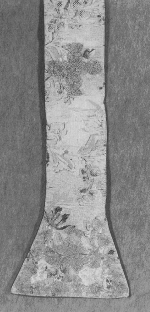 manipolo, elemento d'insieme - manifattura italiana (terzo quarto sec. XVIII)