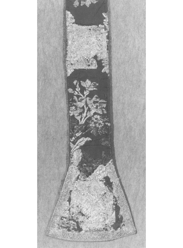 manipolo, elemento d'insieme - manifattura italiana (seconda metà sec. XVIII)