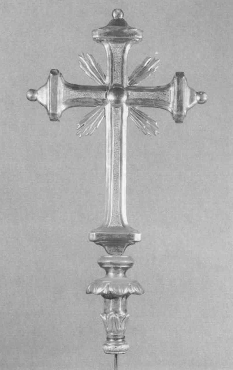 croce da tavolo - ambito veneto (sec. XIX)