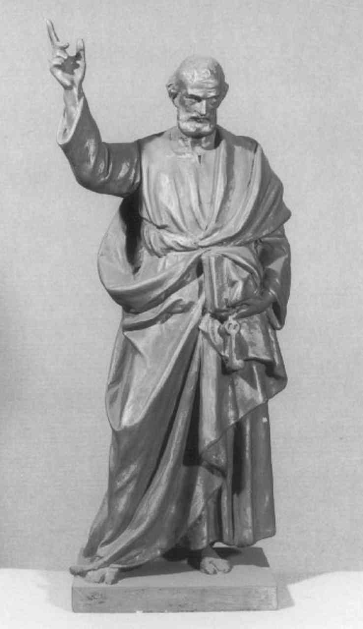 San Pietro Apostolo (statuetta) - ambito veneto (prima metà sec. XX)