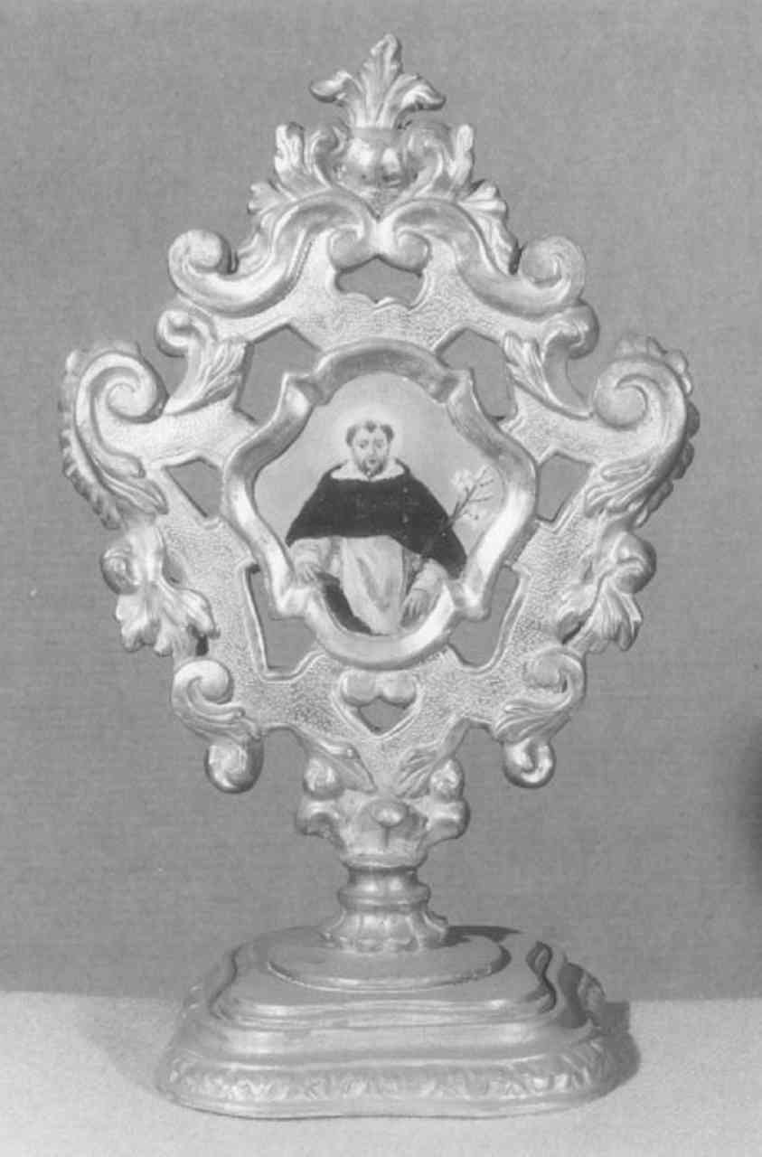 reliquiario - a ostensorio - ambito veneto (secc. XVIII/ XIX)