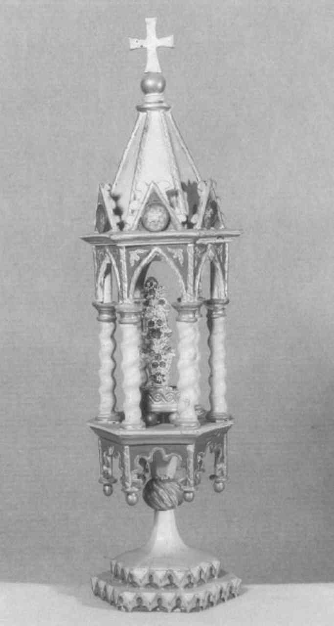 reliquiario architettonico - ambito veneto (prima metà sec. XIX)