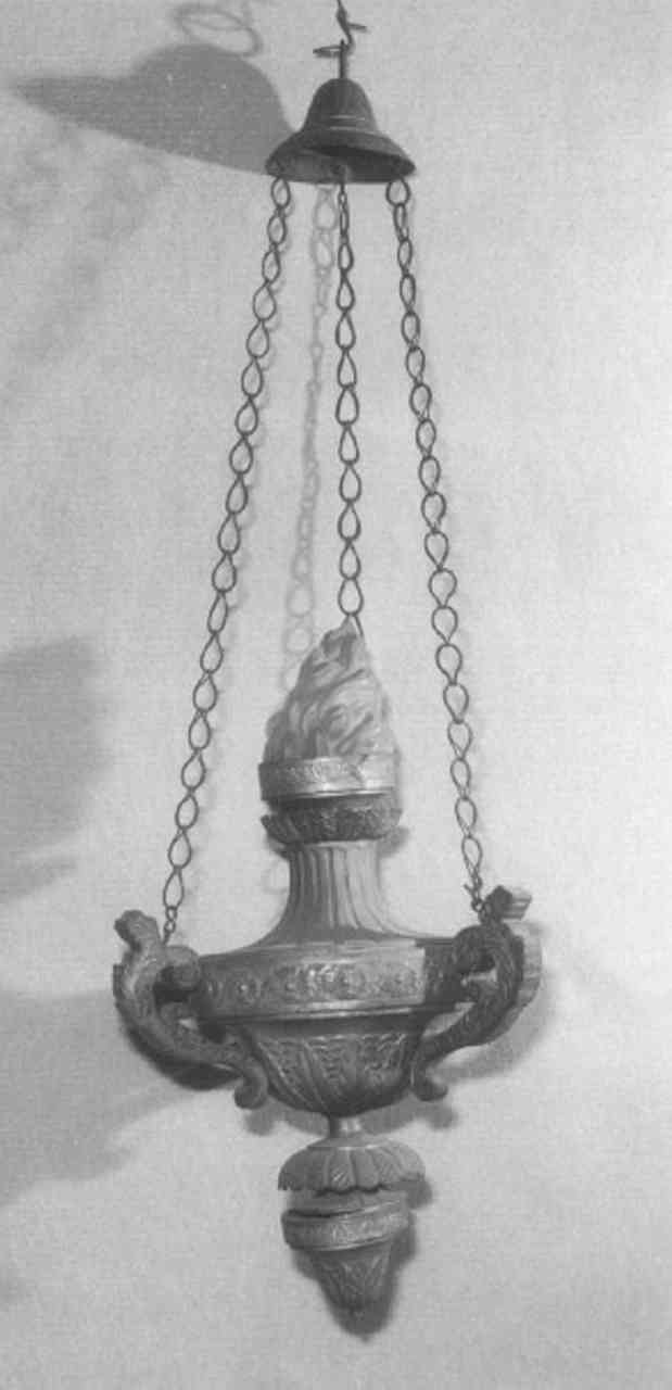 lampada pensile, serie - ambito veneto (prima metà sec. XX)