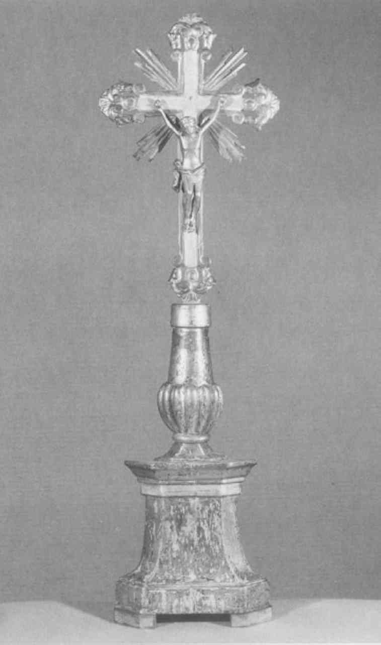 croce da tavolo - ambito veneto (prima metà sec. XIX)