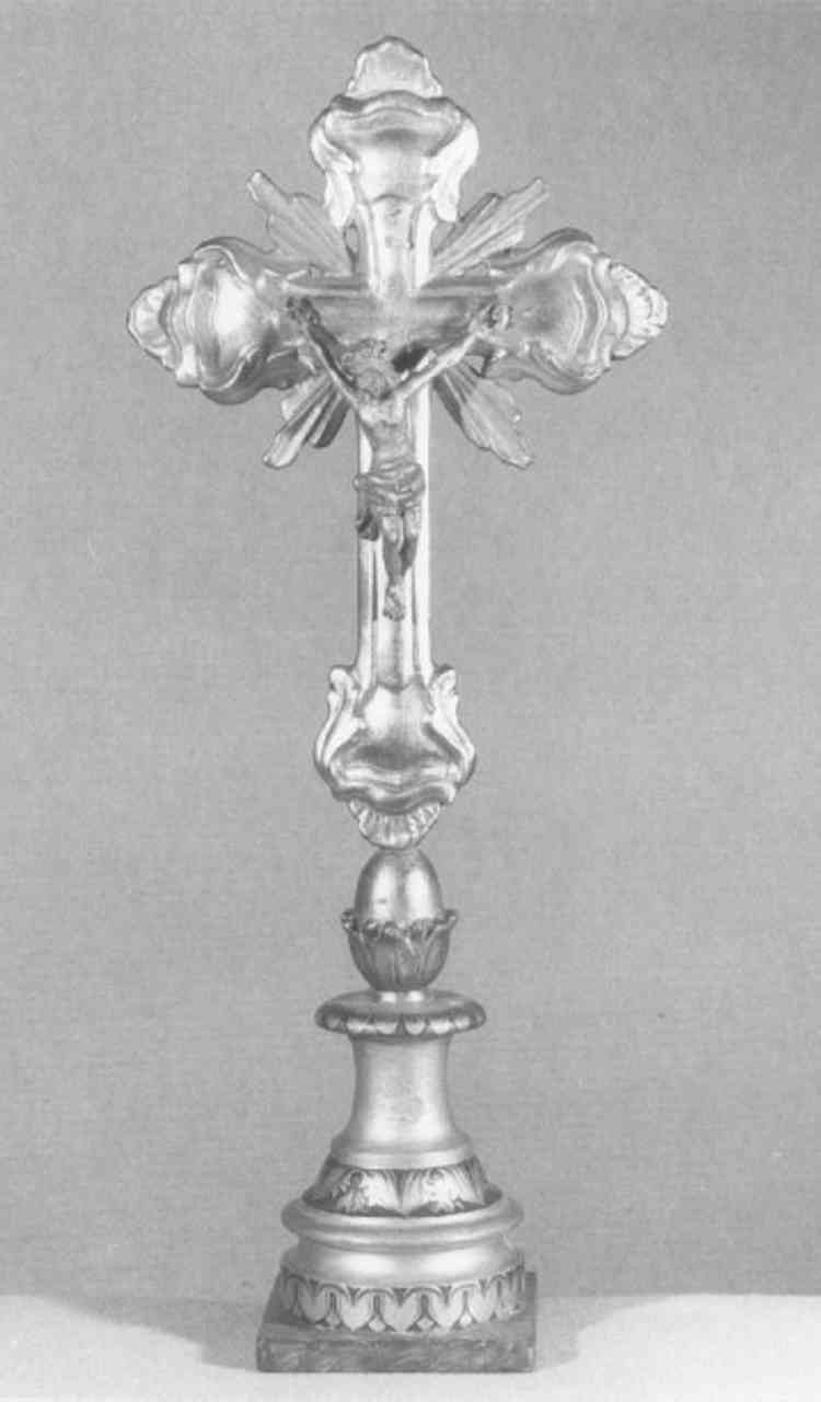 croce d'altare - ambito veneto (prima metà sec. XIX)