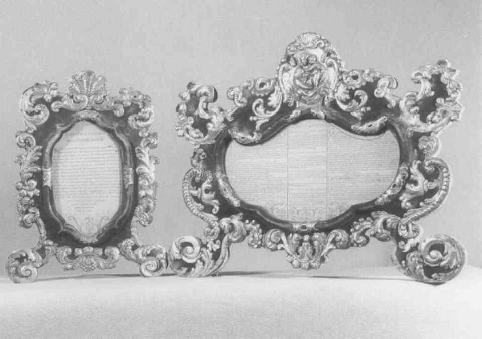 cartagloria - ambito veneto (seconda metà sec. XVIII)