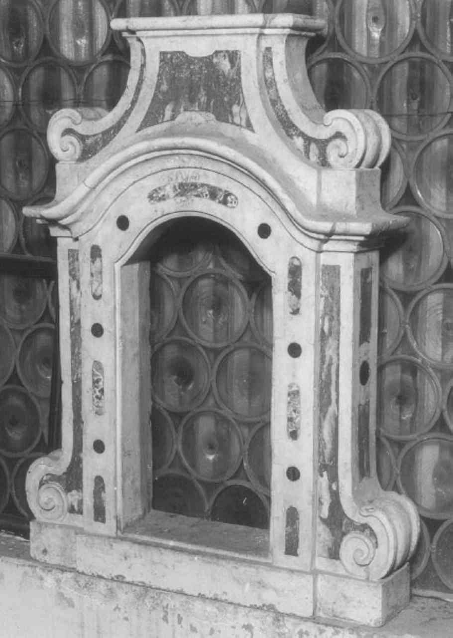 mostra di tabernacolo - a muro - ambito veneto (sec. XVII)