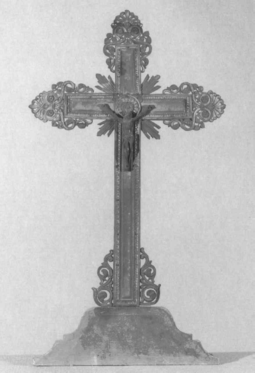 croce da tavolo - ambito veneto (prima metà sec. XX)