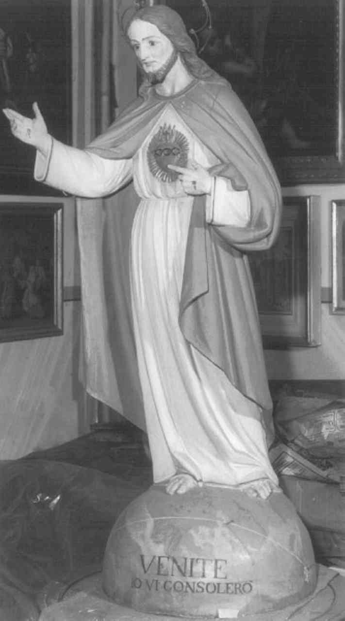 Sacro Cuore di Gesù (statua) - ambito veneto (prima metà sec. XX)