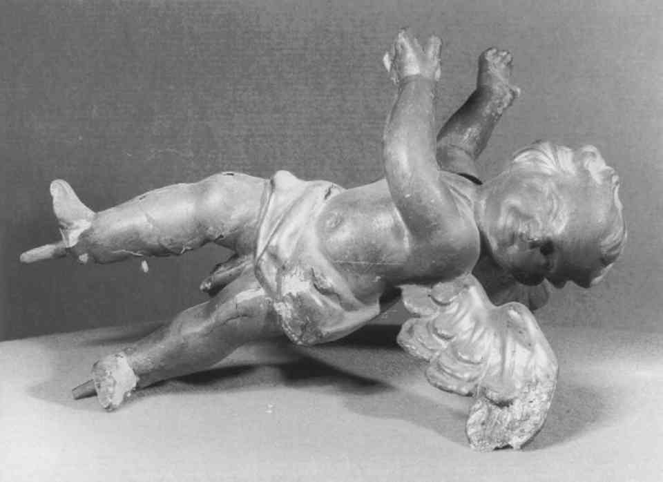 angioletto (statuetta) - ambito veneto (sec. XIX)